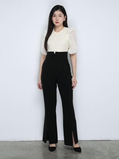 Puff Eyelet Top 18813