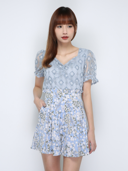 Floral Lace Jumpsuit 18617