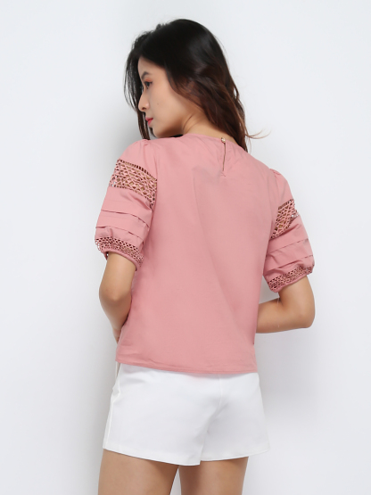 Front Pocket Short Pant With Belt 29339