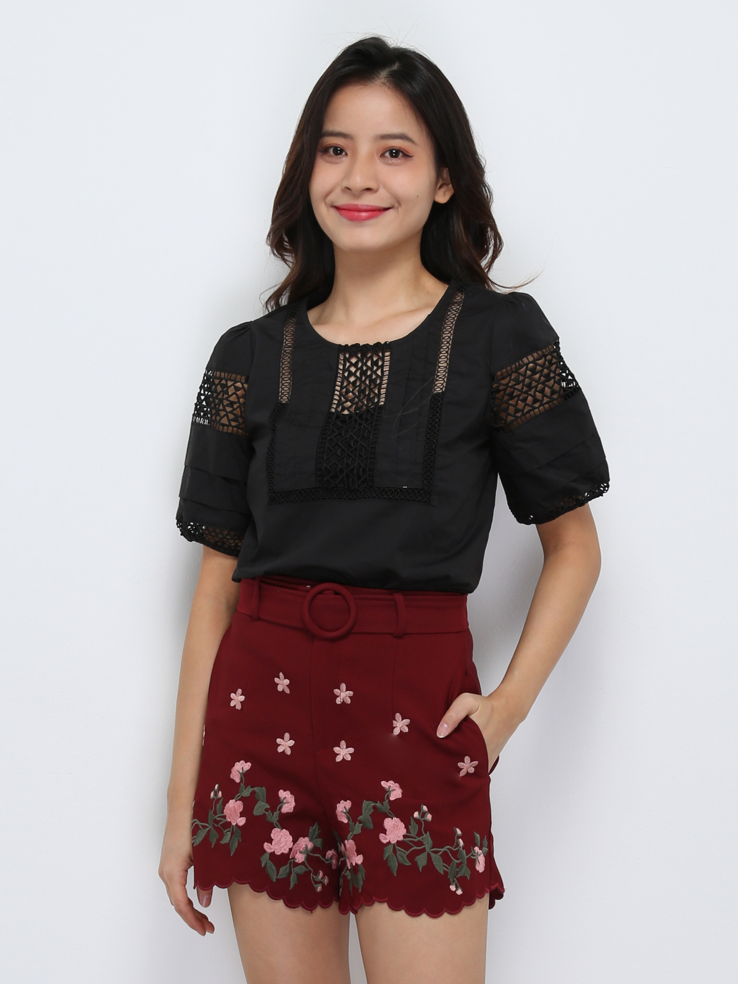 Eyelet Design Top 29279