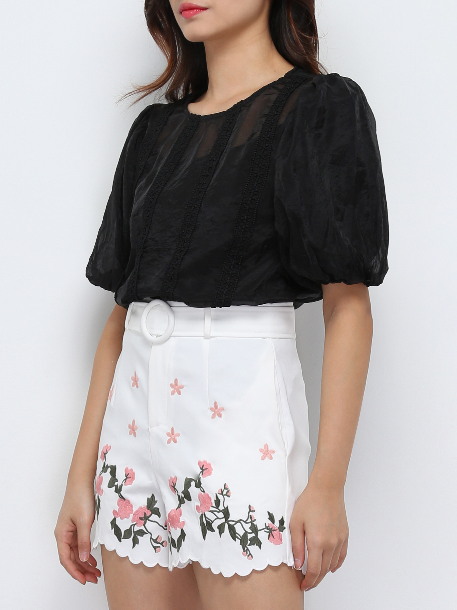 Puff Sleeve Top 29278