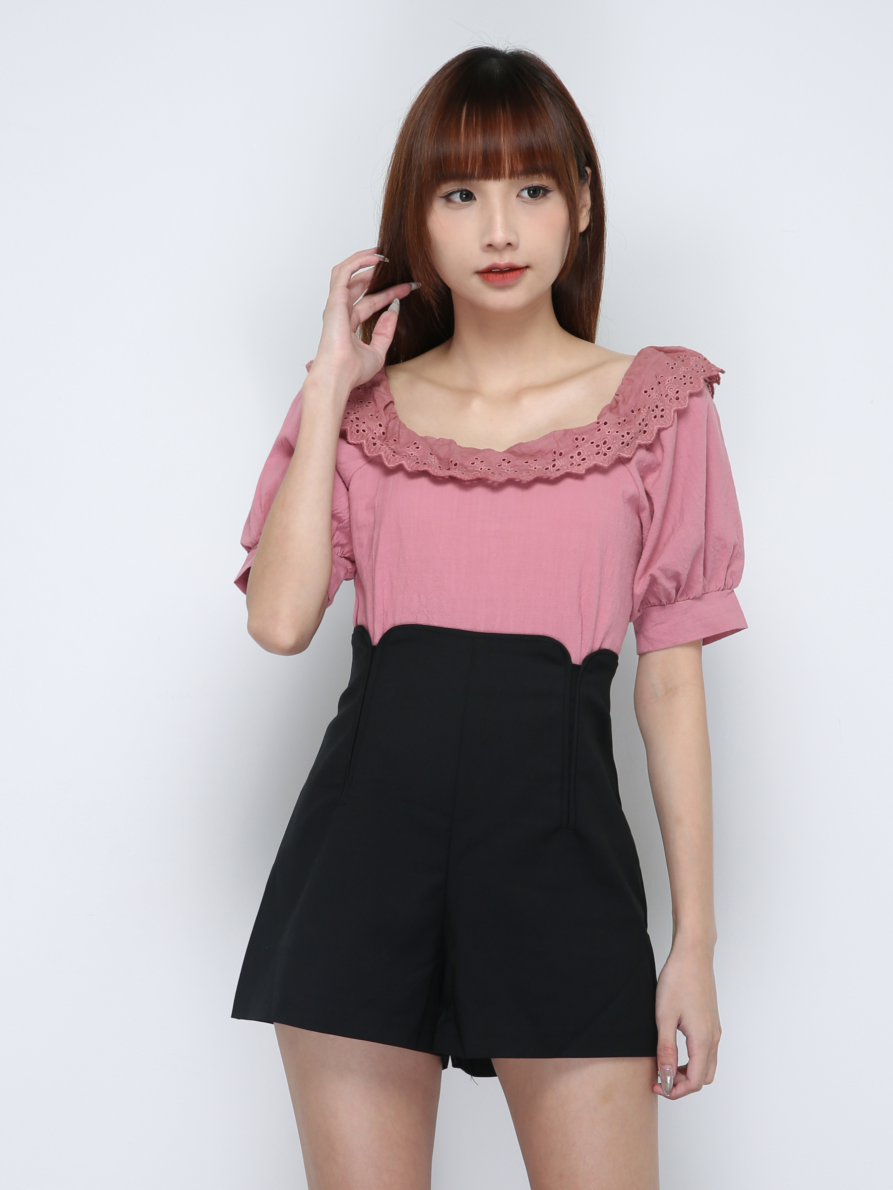 Off Shoulder Ruffles Top 18676