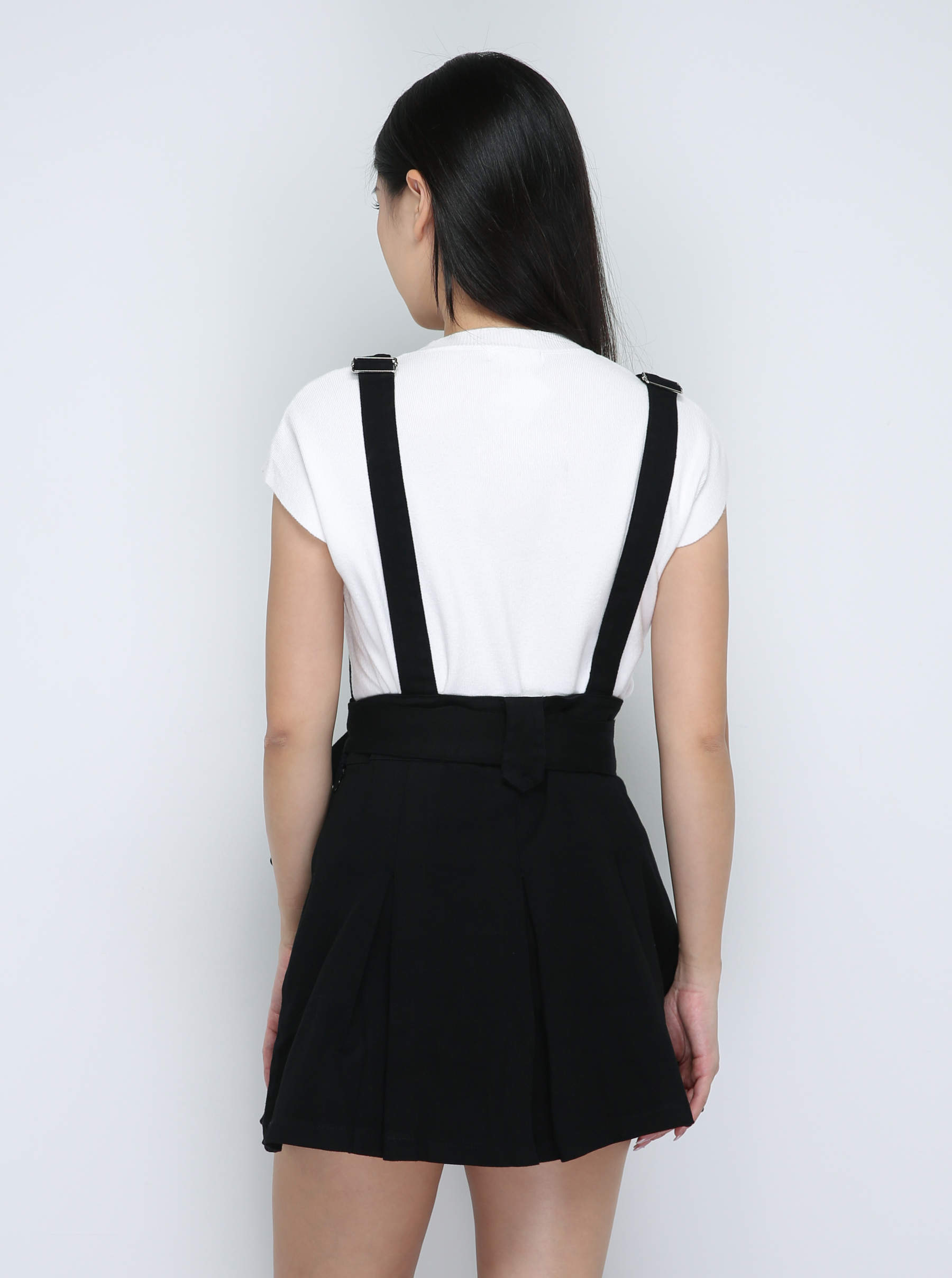 Pleated Woth Belt Jumpsuit 33628