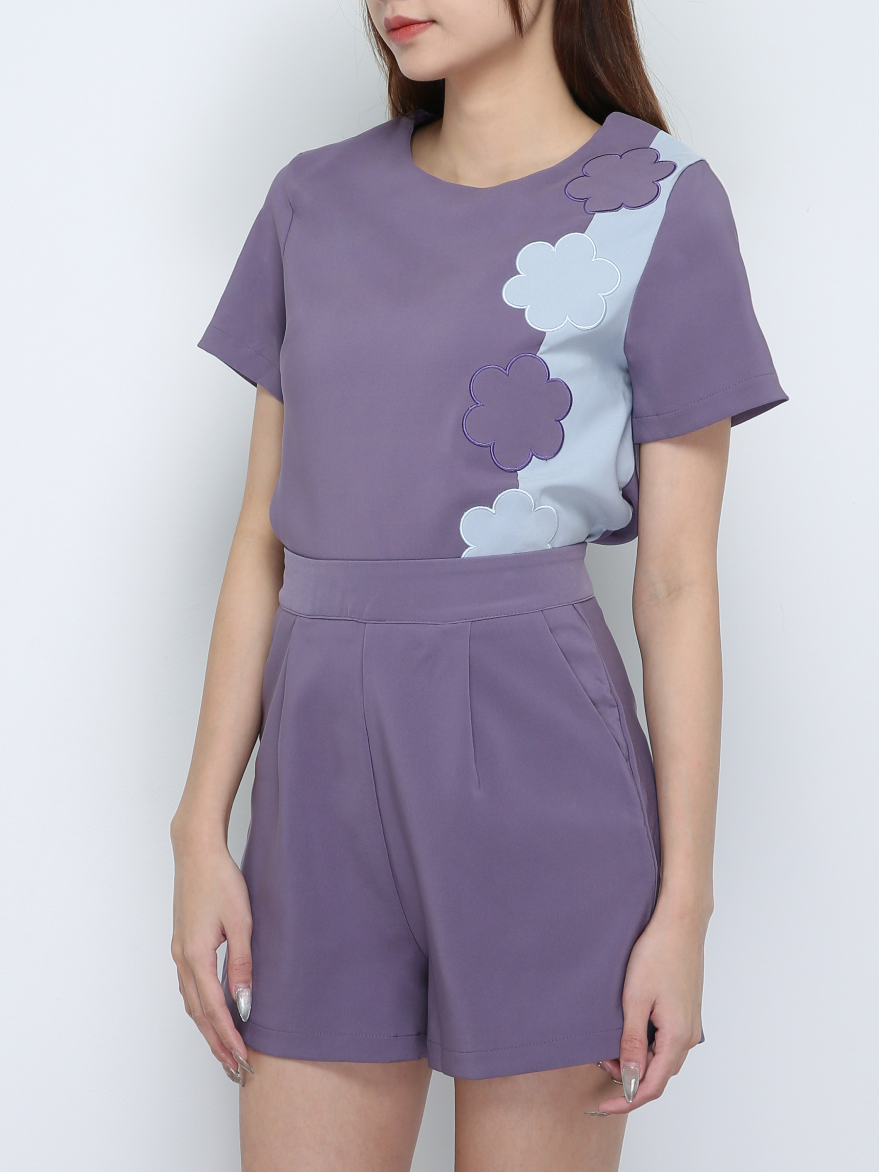 Two Tone Flower Set 18674