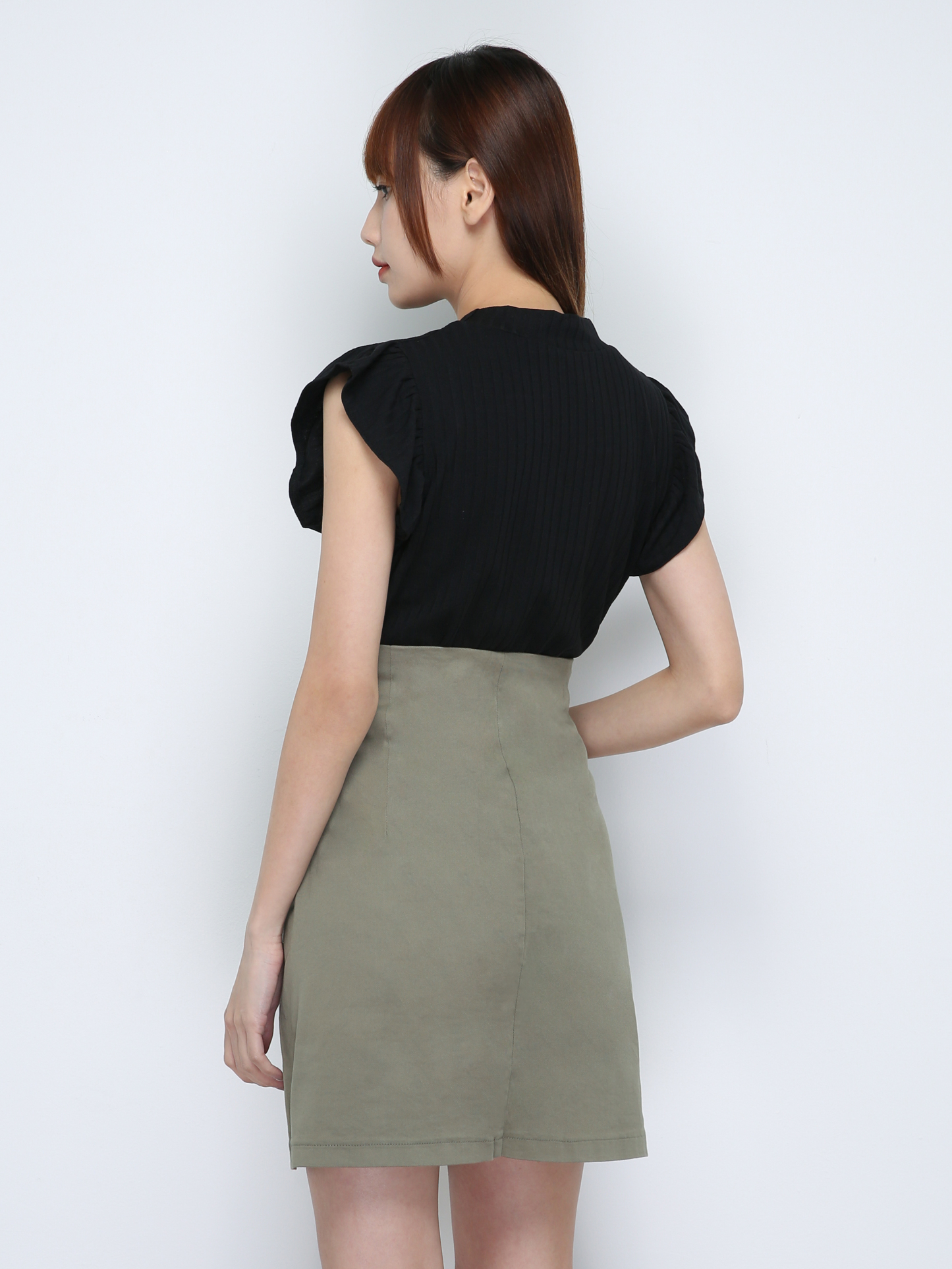Knitted Butterfly Sleeve Top 18632