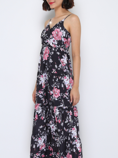 Sleeveless Floral Dress 33595