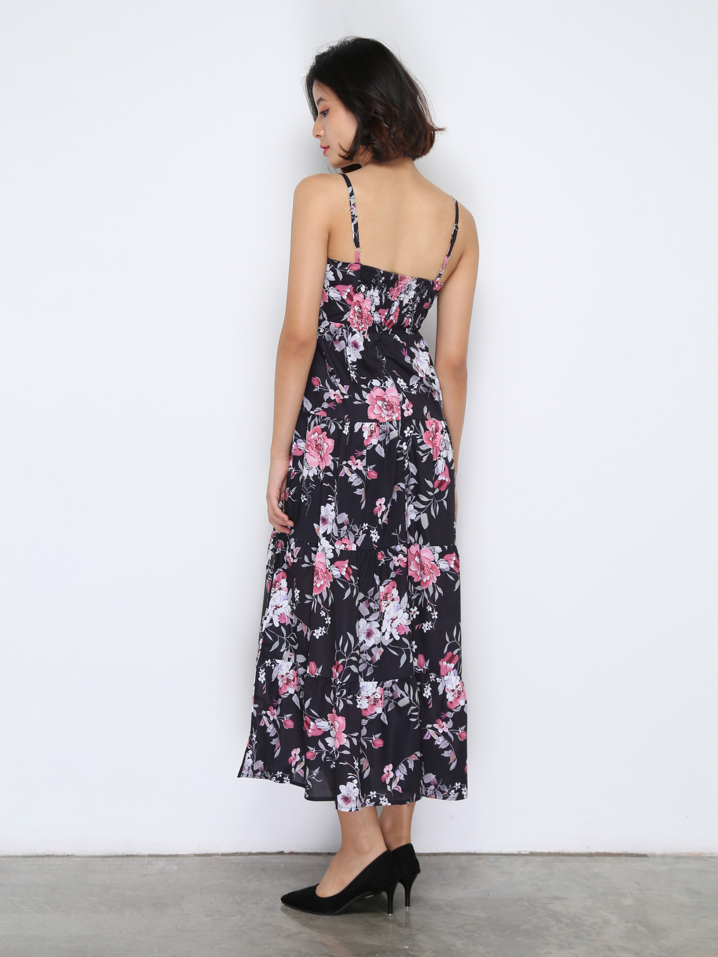 Sleeveless Floral Dress 33595
