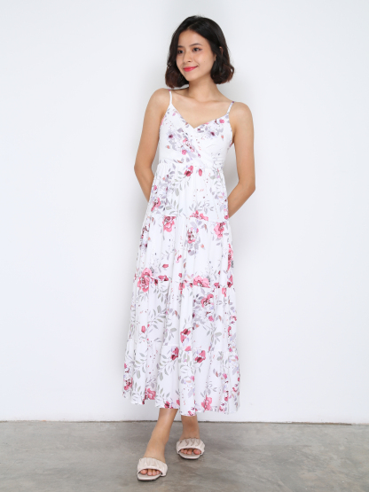 Sleeveless Floral Dress 33595