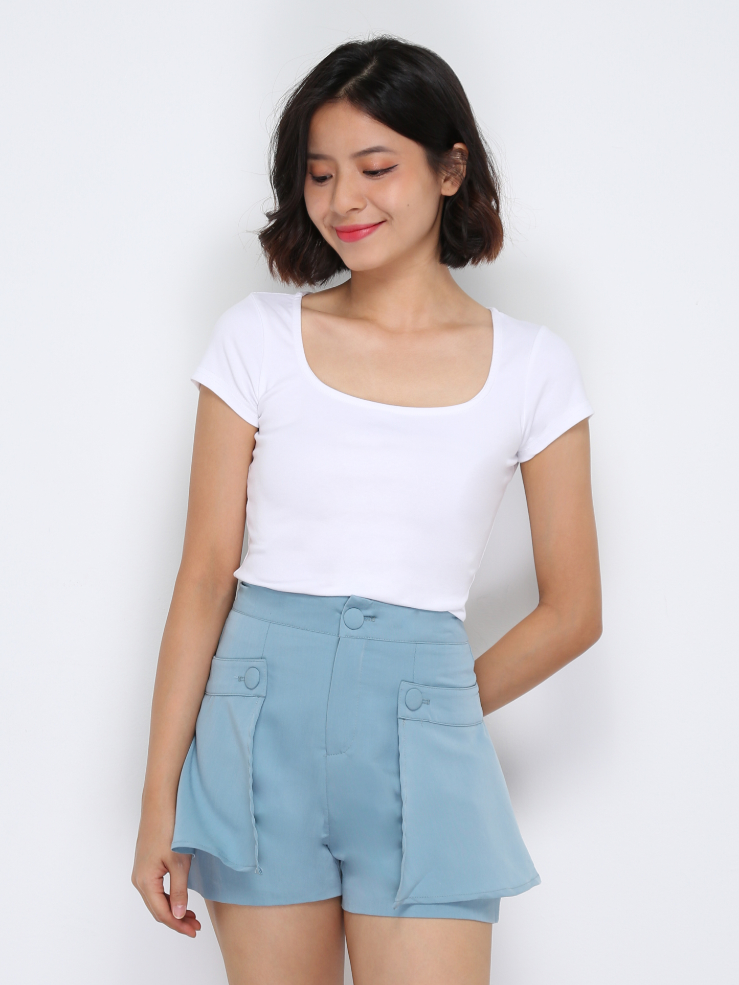 A Line Short Pants 33594