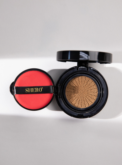 SHERO Powerstay Radiant serum Cushion Foundation SH21