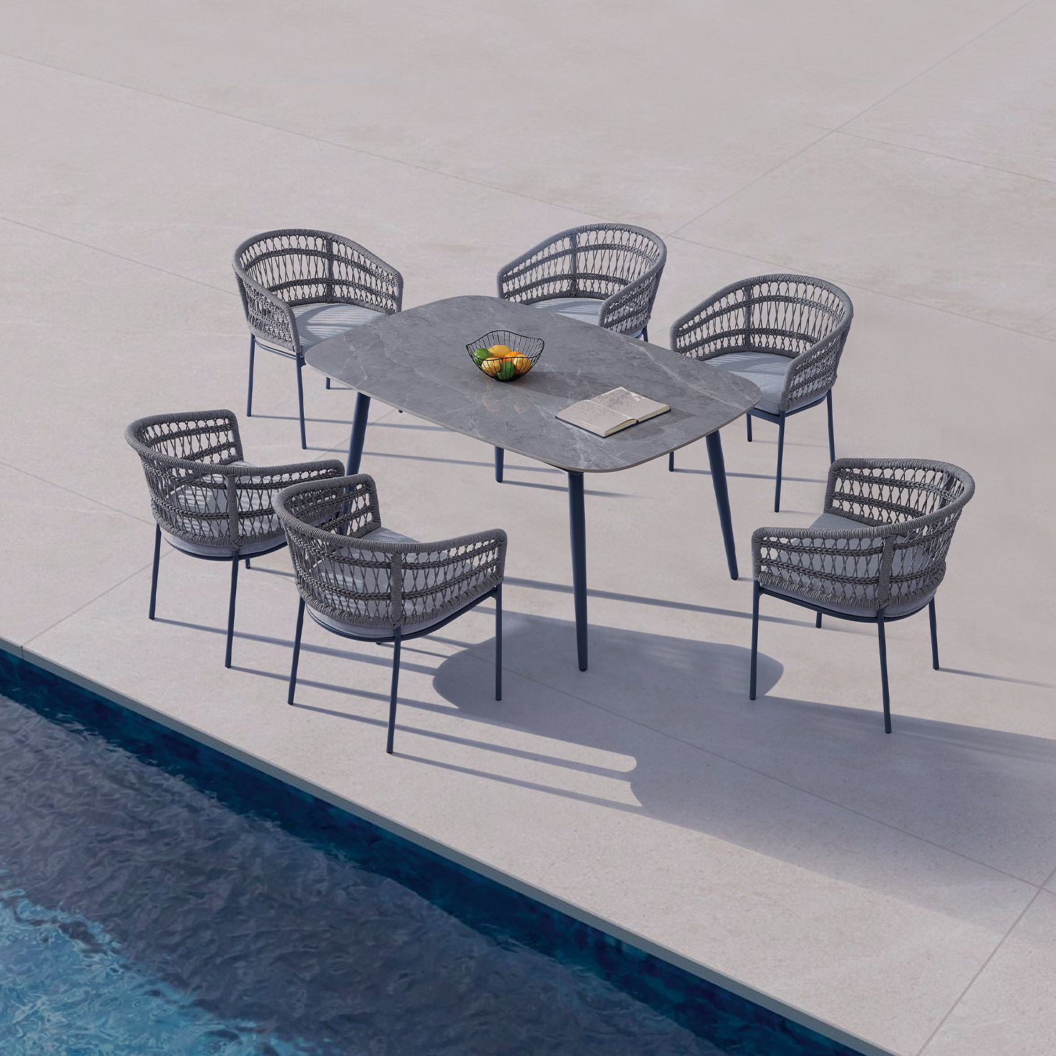 TR11001 Ekans Curvy Outdoor Seating
