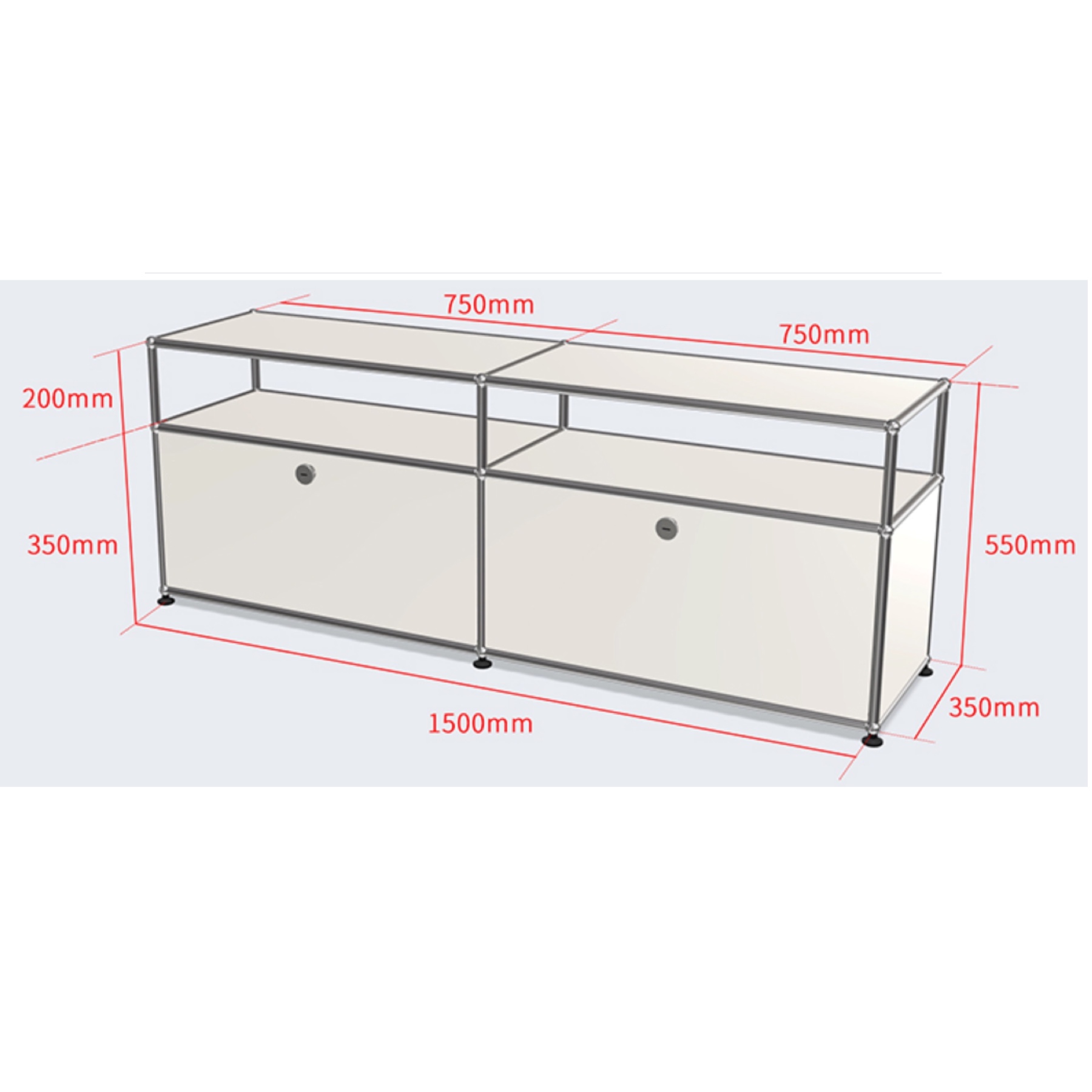 TR60023 USM Style Cabinet 