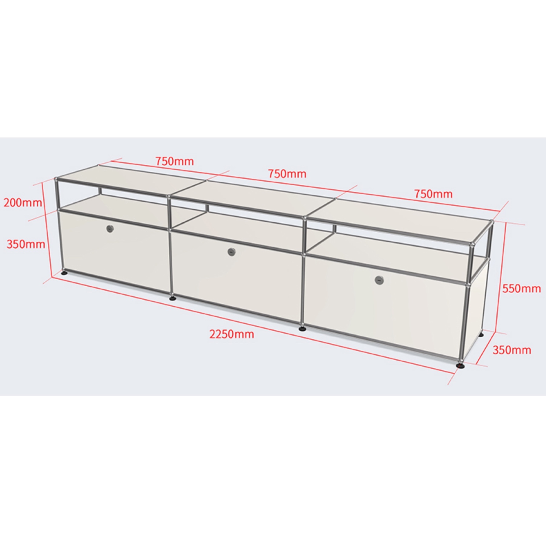 TR60023 USM Style Cabinet 