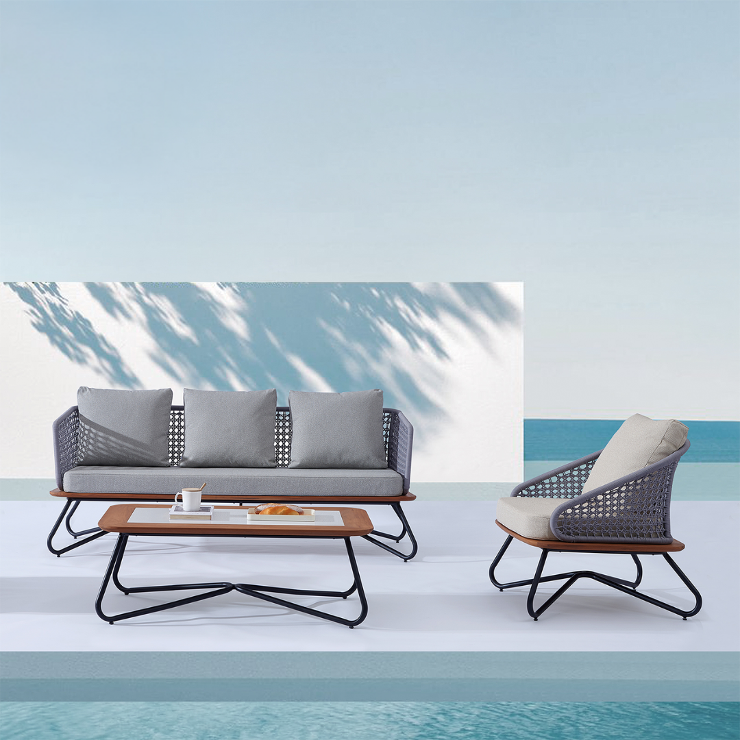 TR10006 4 Seater BOTTLE Outdoor Set