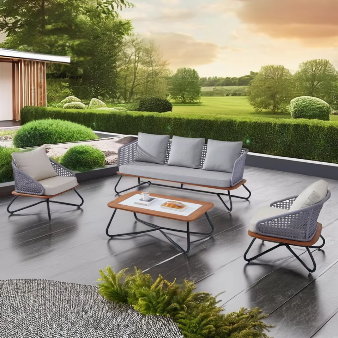 TR10006 4 Seater BOTTLE Outdoor Set