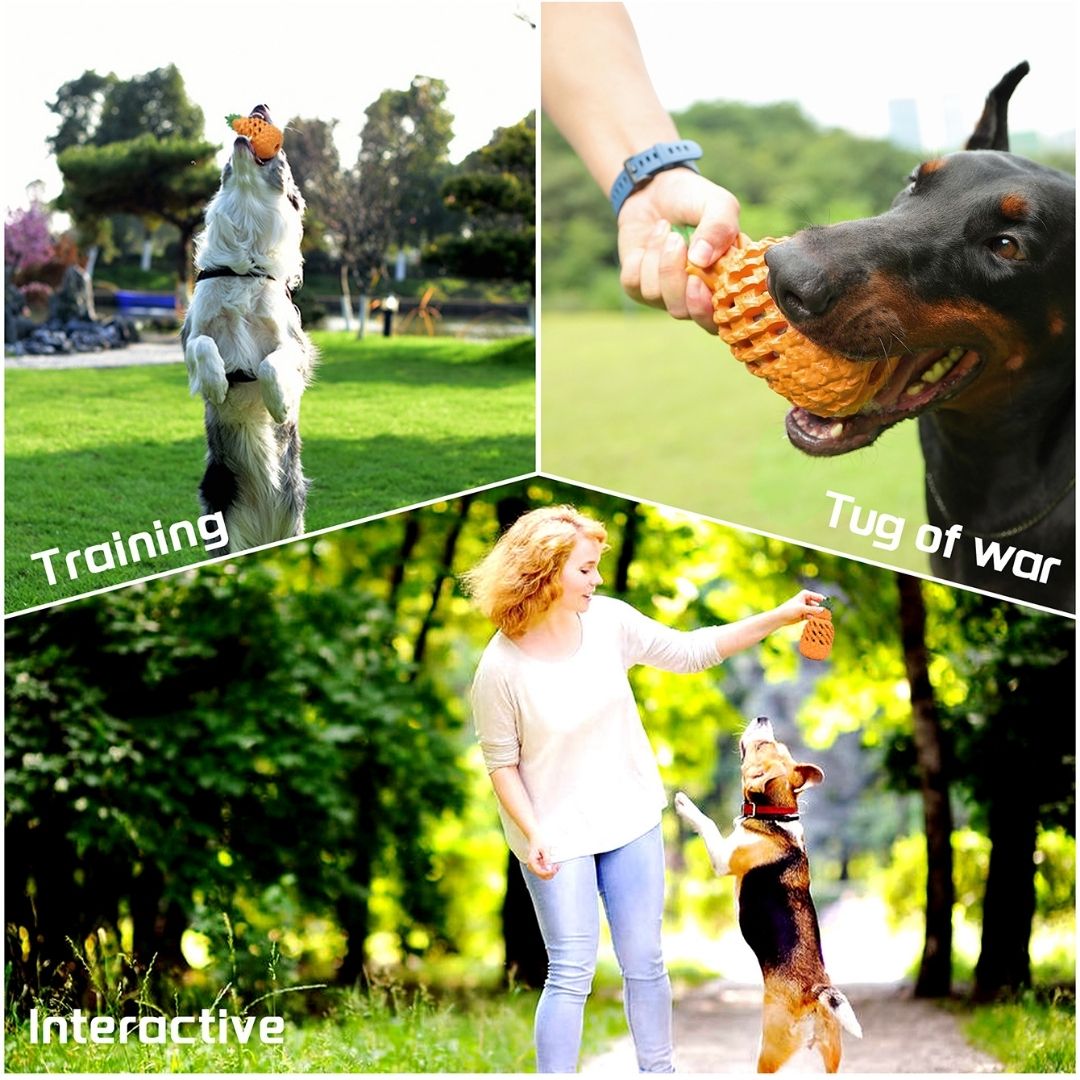 Pineapple Chew Toy | Treats Dispenser