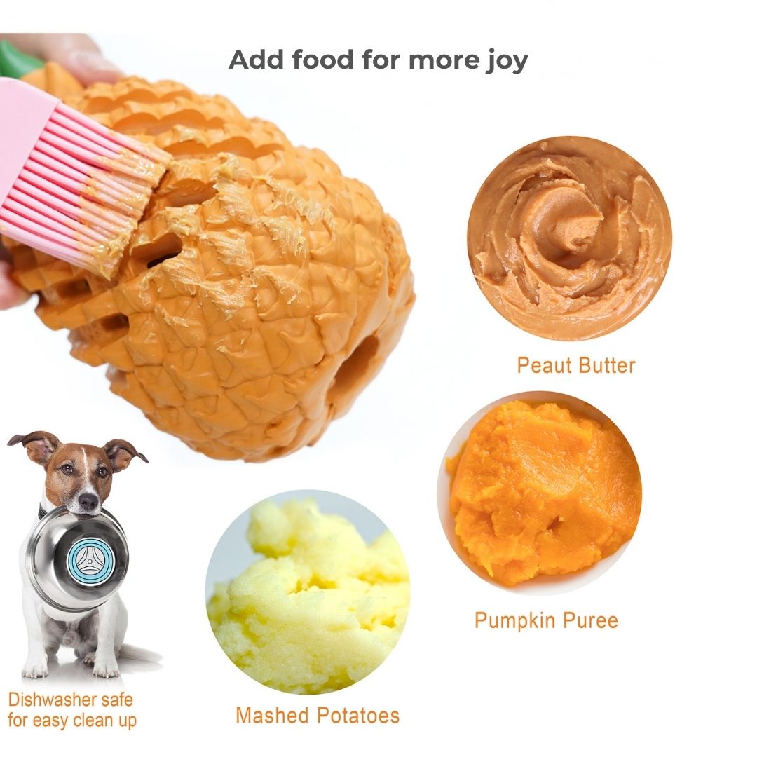 Pineapple Chew Toy | Treats Dispenser