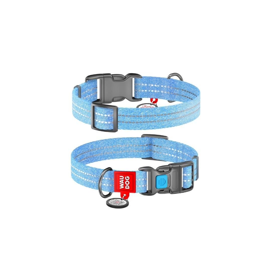 WAUDOG Re-cotton Collar | Free ID Pet Tag