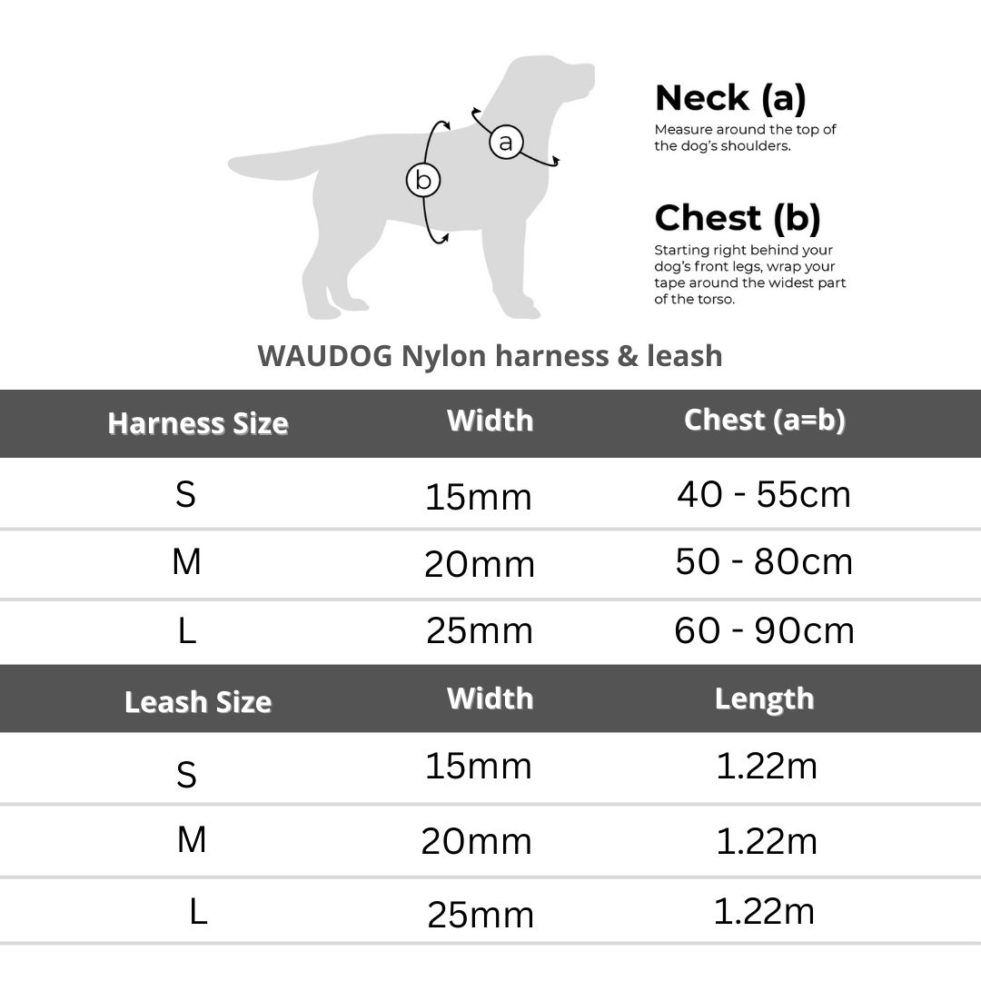 WAUDOG Nylon Leash