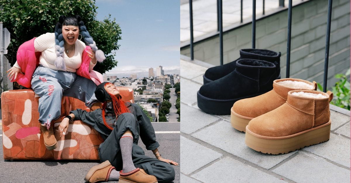 🔥2023秋冬シーズンに登場！❤️渡辺直美同項！UGG CLASSIC ULTRA MINI PLATFORM✨ 履き心地の良さとスタイル