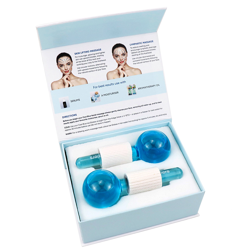 Cool Blue Ice Globes Spa Set