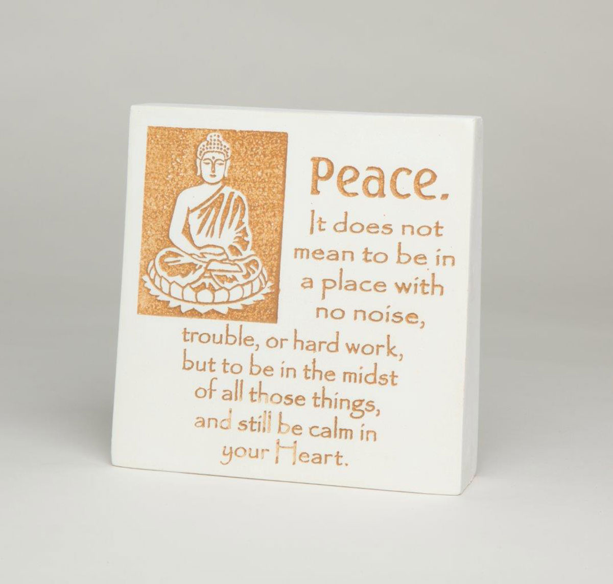 Peace - Stone Plaque