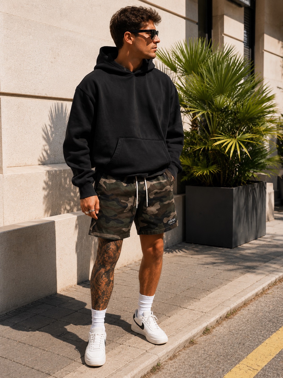 SoFresh Denim Shorts Unreleased Camo