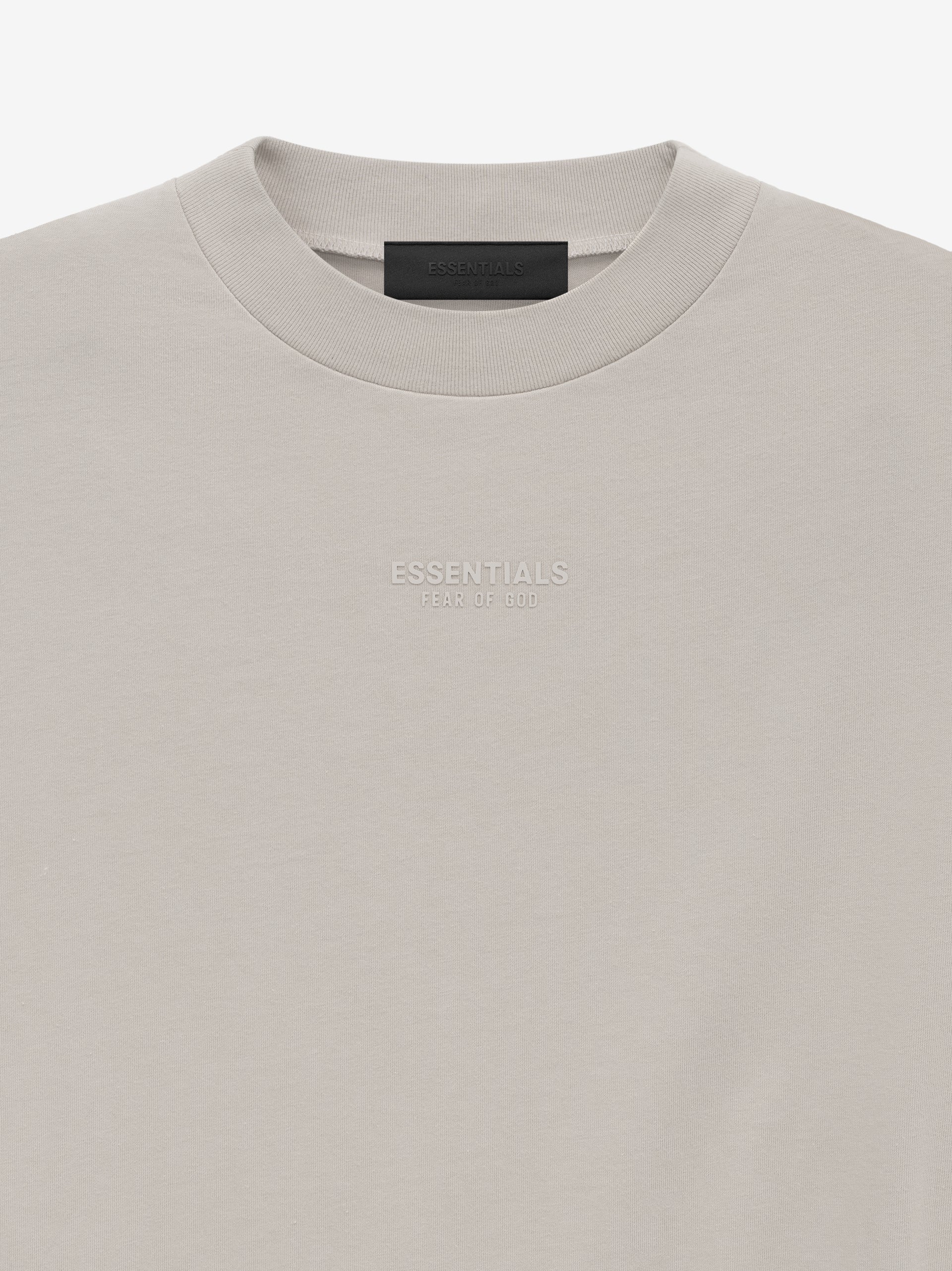 Fear of God Essentials FW23 Tee (Silver Cloud)