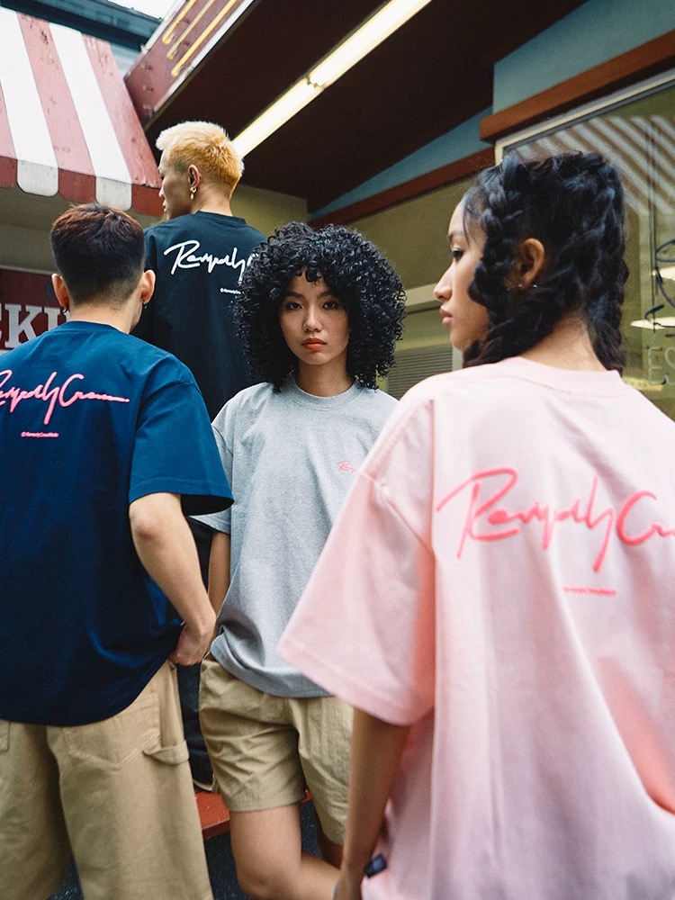 Remedy Crew Signature Logo Tee Pink