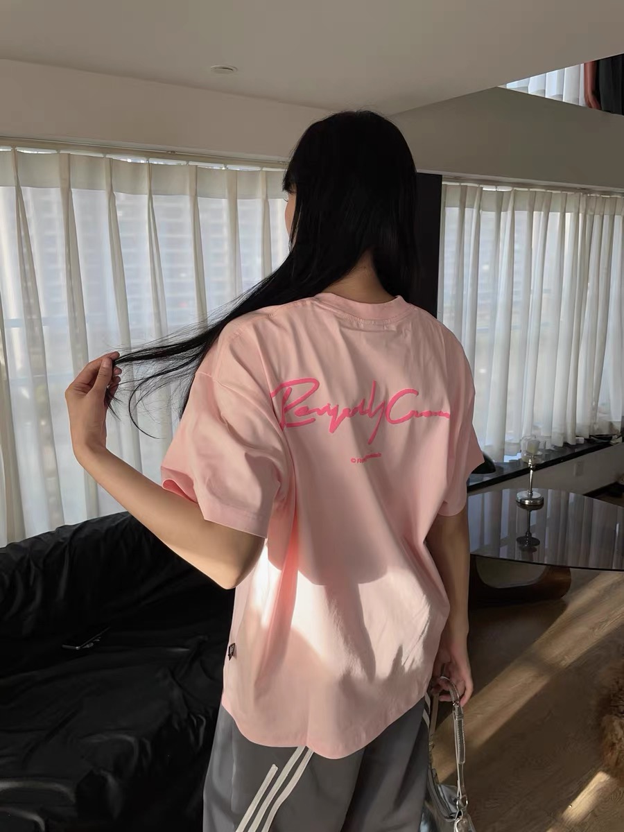 Remedy Crew Signature Logo Tee Pink