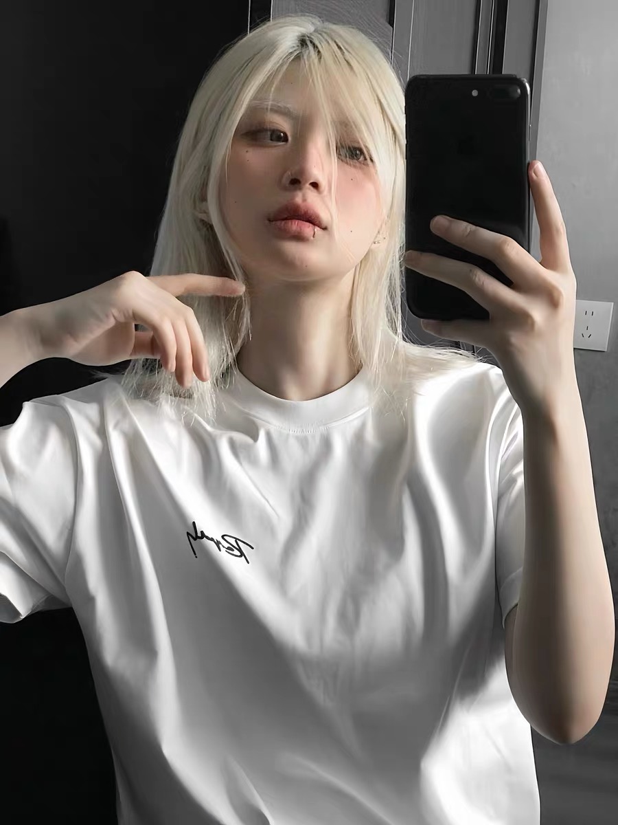 Remedy Crew Signature Logo Tee White