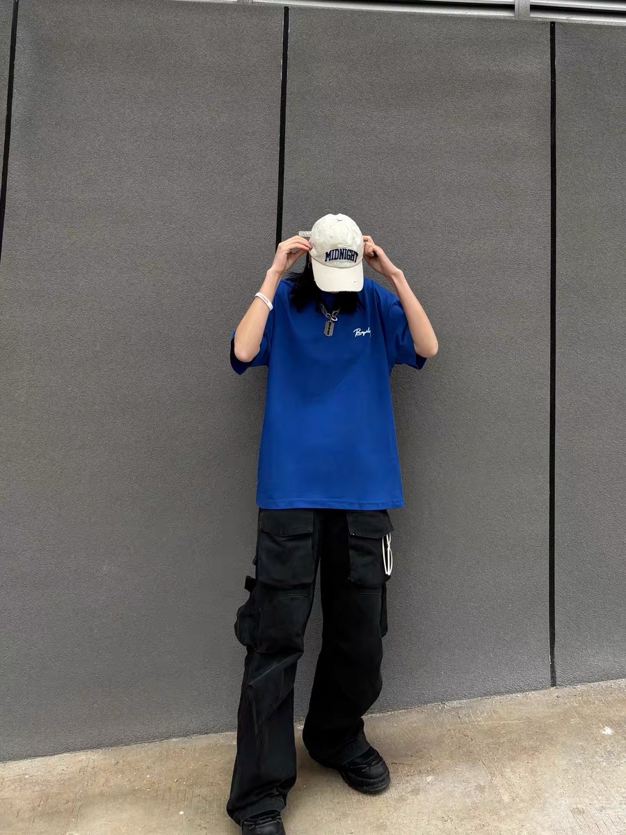 Remedy Crew Signature Logo Tee Royal Blue