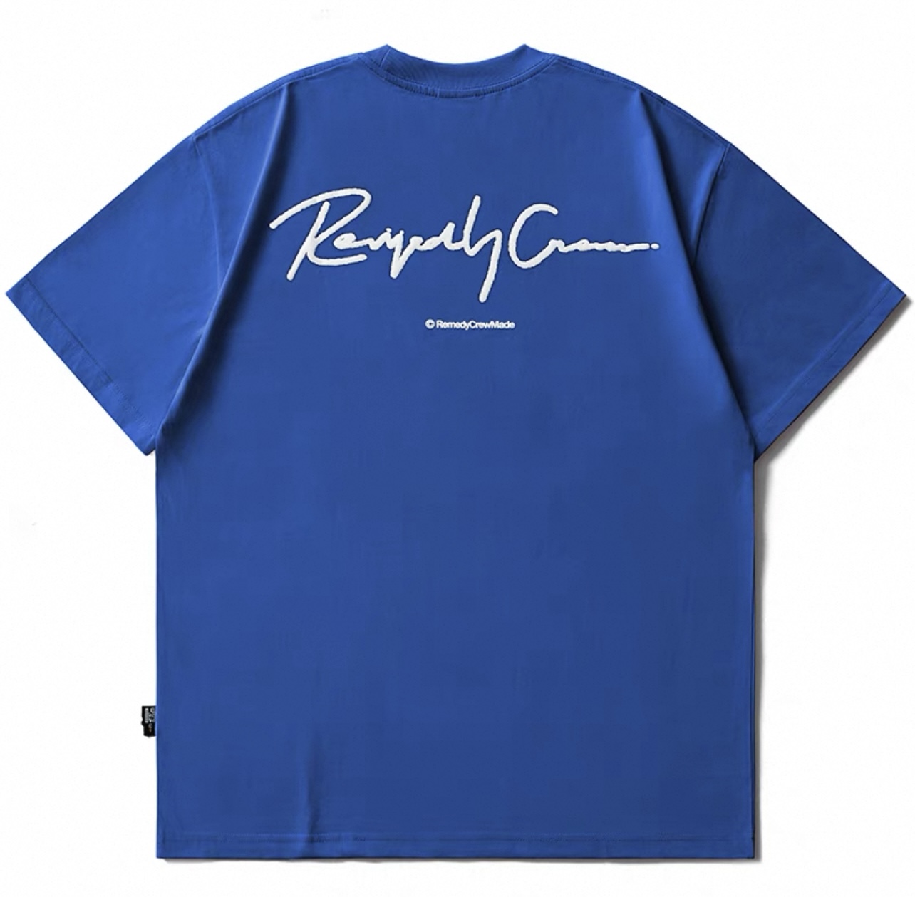 Remedy Crew Signature Logo Tee Royal Blue