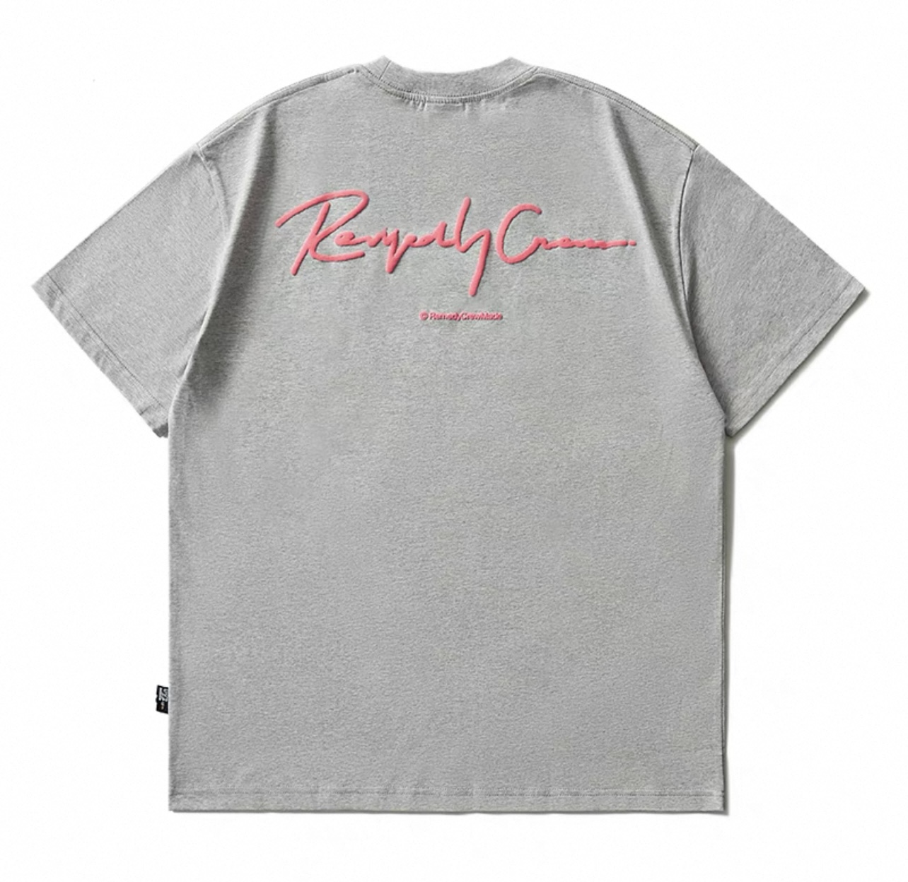 Remedy Crew Signature Logo Tee Light Grey