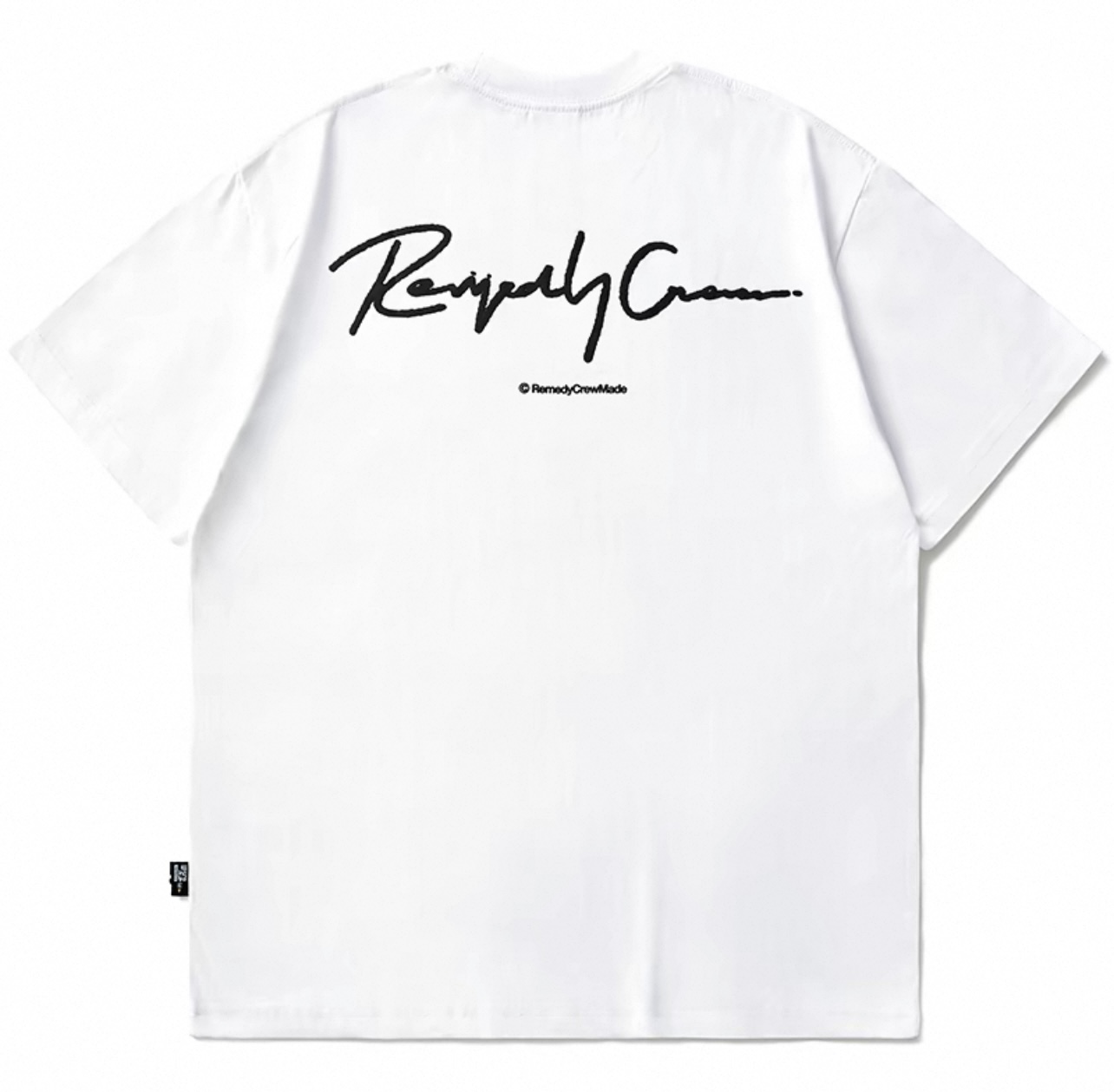 Remedy Crew Signature Logo Tee White