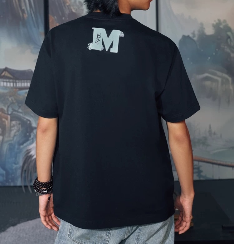 MEDM Graphic Crane Tee White