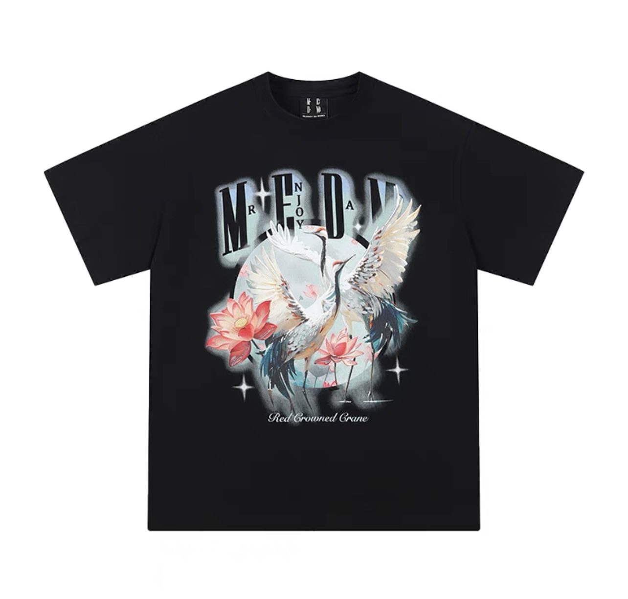 MEDM Graphic Crane Tee White