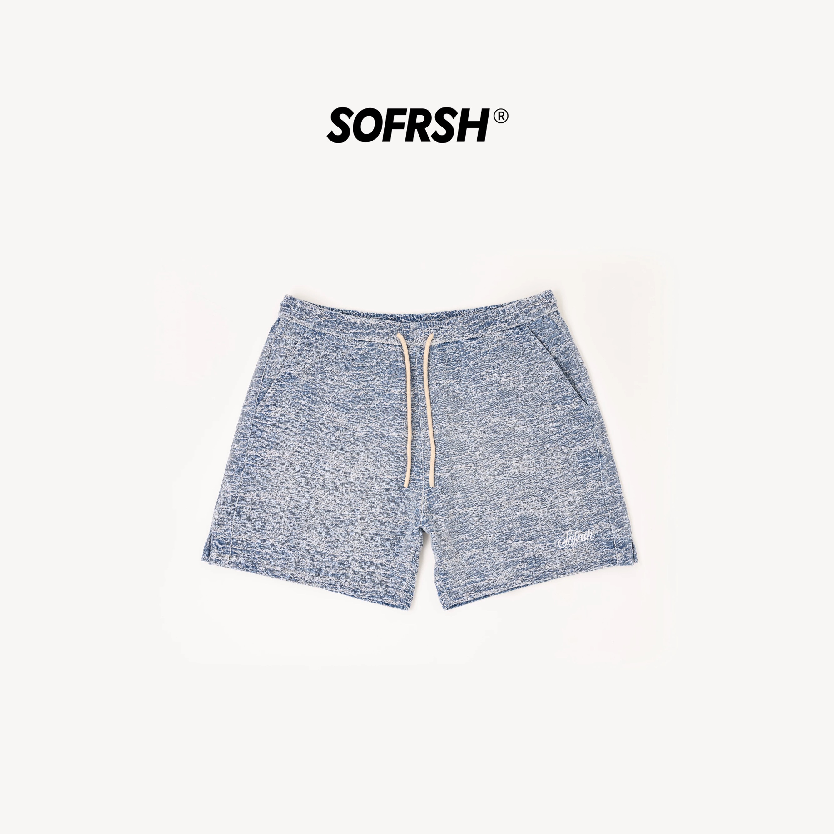 SoFresh Textured V3 Denim Shorts