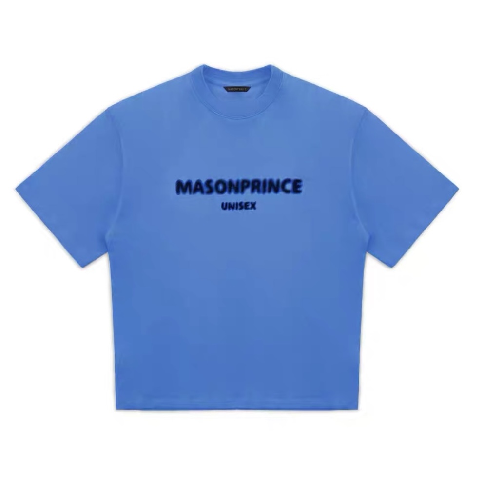 MASONPRINCE Blurred Logo Tee Sky Blue *FREE DELIVERY*