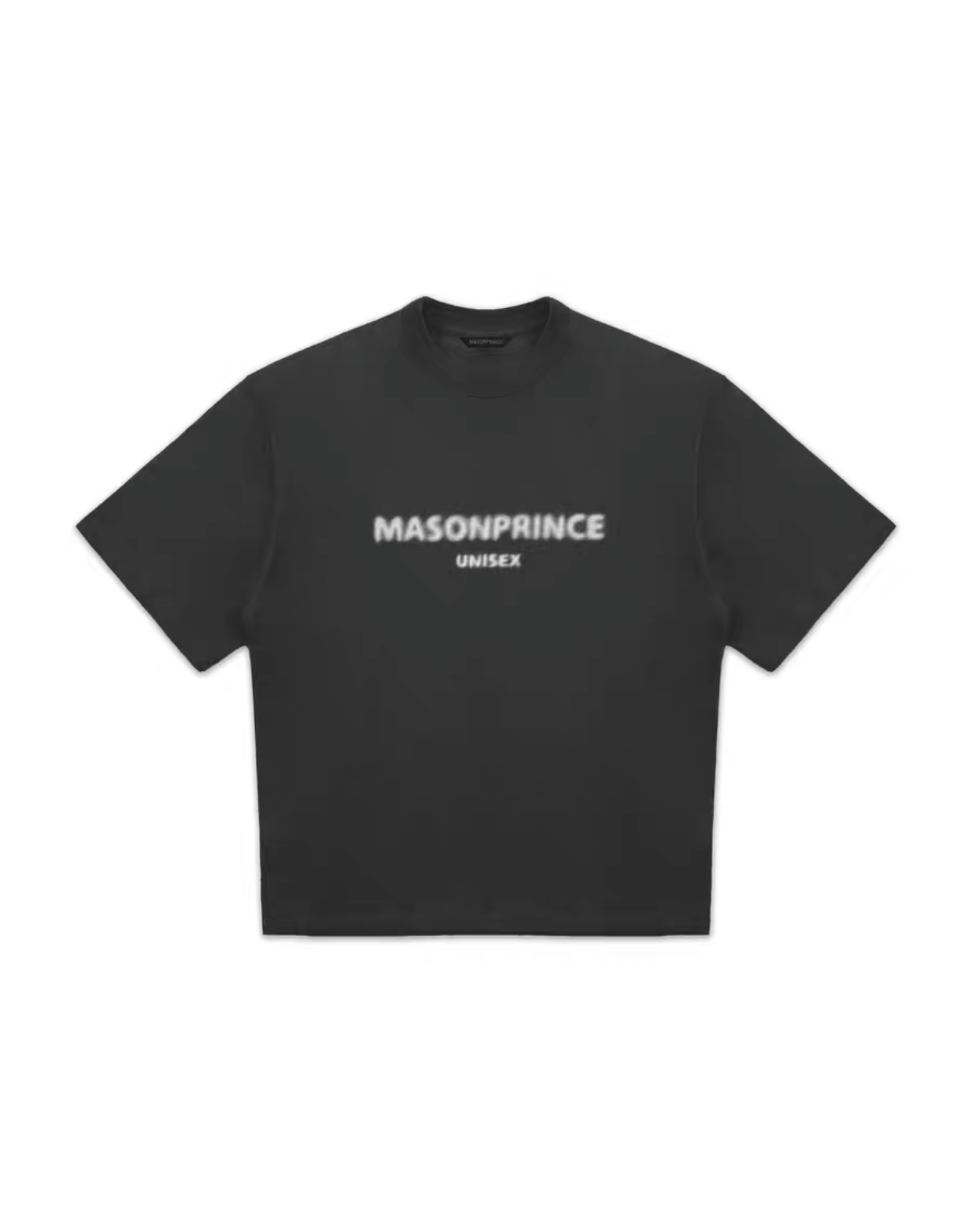 MASONPRINCE Blurred Logo Tee Smoke Grey *FREE DELIVERY*