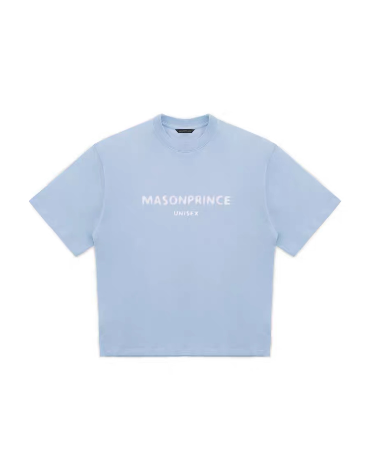 MASONPRINCE Blurred Logo Tee Light Blue *FREE DELIVERY*