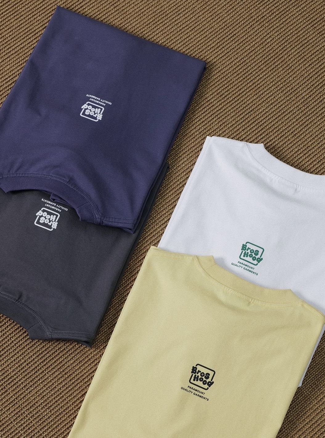 Broshood Daisy Boxy Oversized Tee Dark Grey