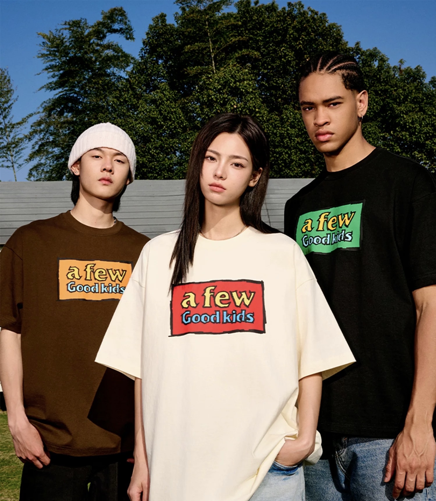 A Few Good Kids AFGK Graffiti Tee Grey