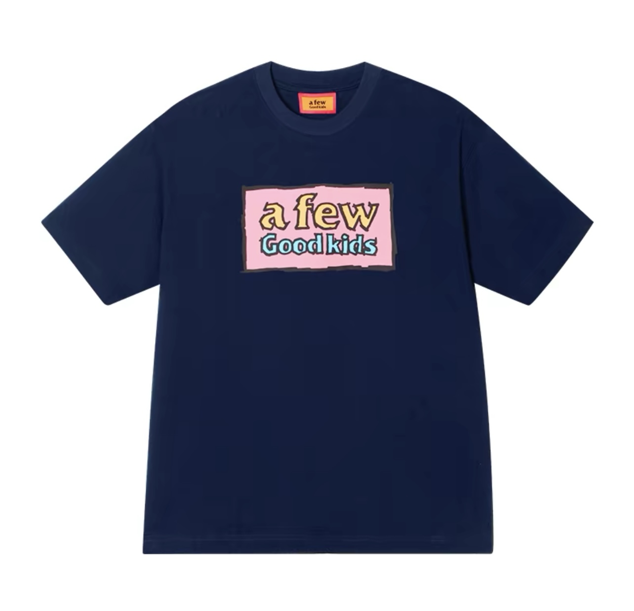 A Few Good Kids AFGK Graffiti Tee Navy Blue