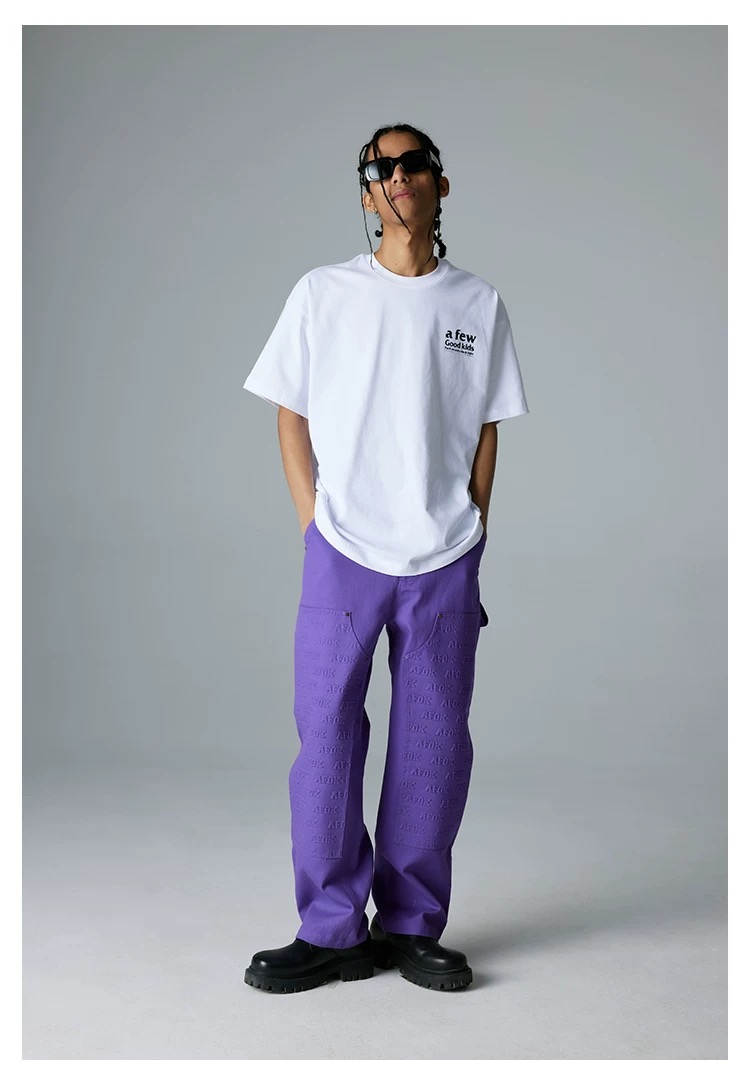 A Few Good Kids AFGK Logo Tee White