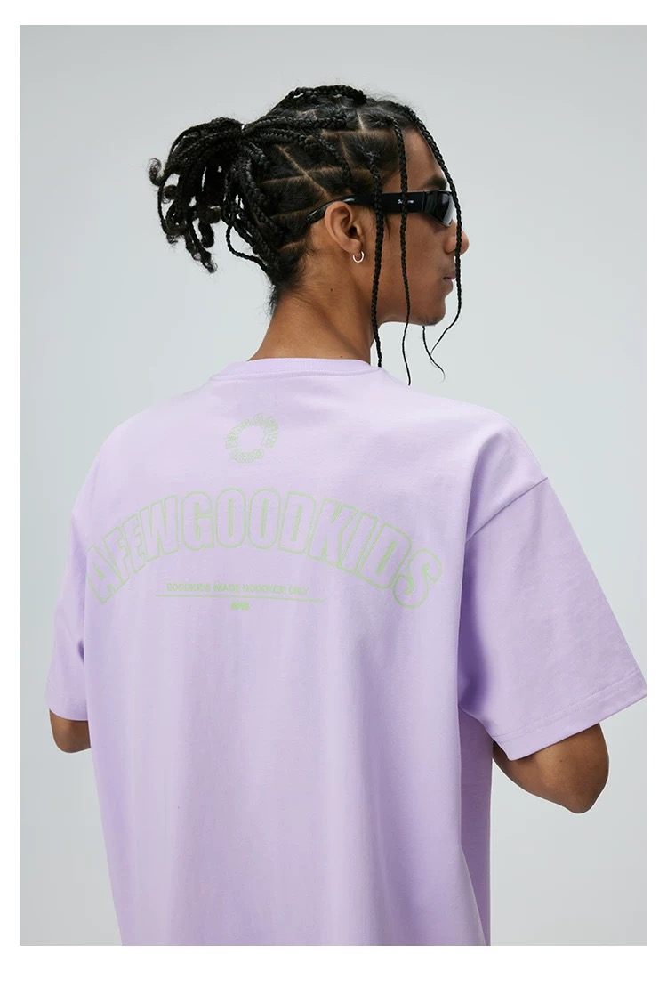A Few Good Kids AFGK Logo Tee Purple