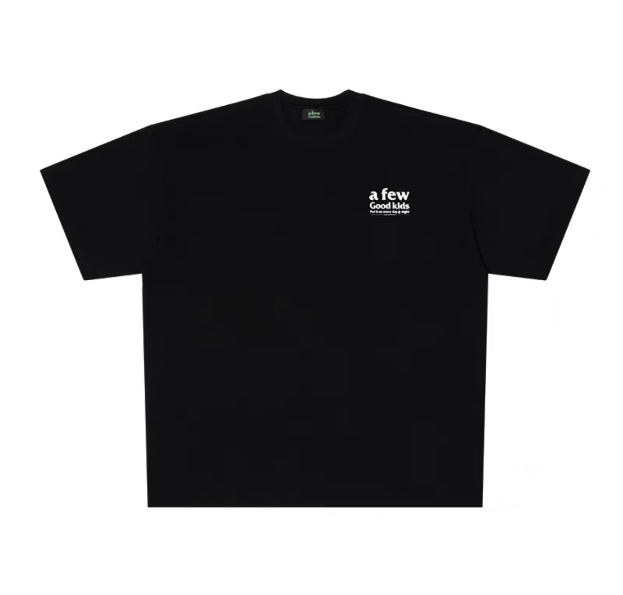 A Few Good Kids AFGK Logo Tee Black
