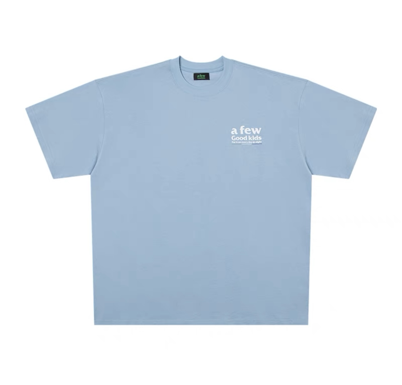 A Few Good Kids AFGK Logo Tee Light Blue