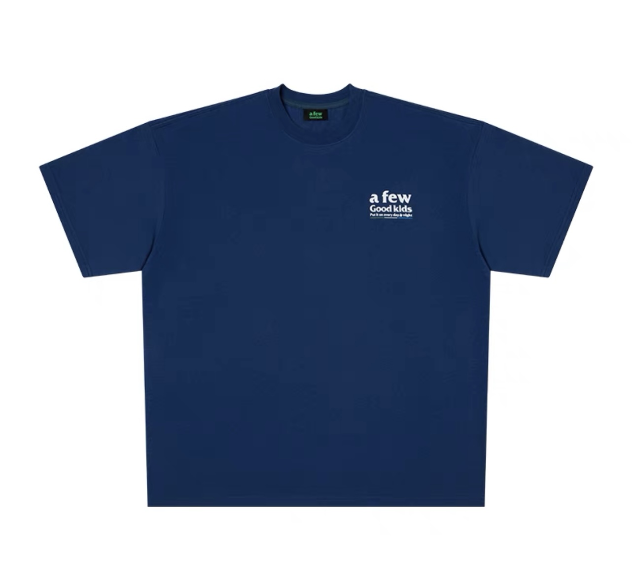A Few Good Kids AFGK Logo Tee Navy Blue