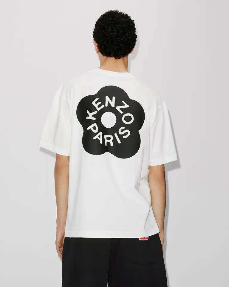 Authentic Kenzo Flower Boke Oversized Tees White